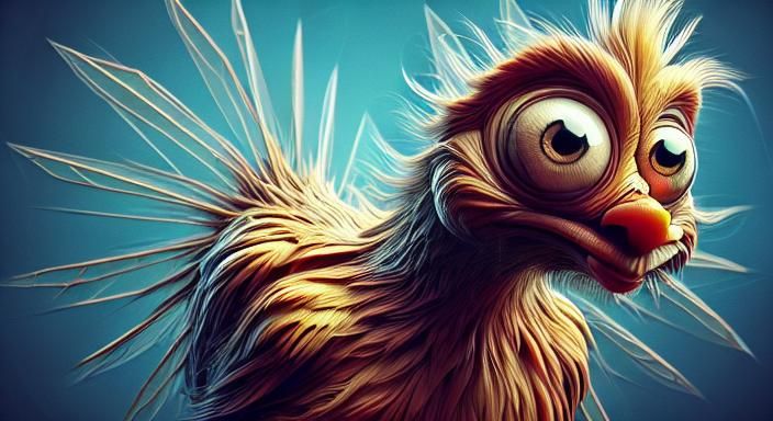 Glossy Turkey Pilgrim in Vibrant 4K Cinematic Art