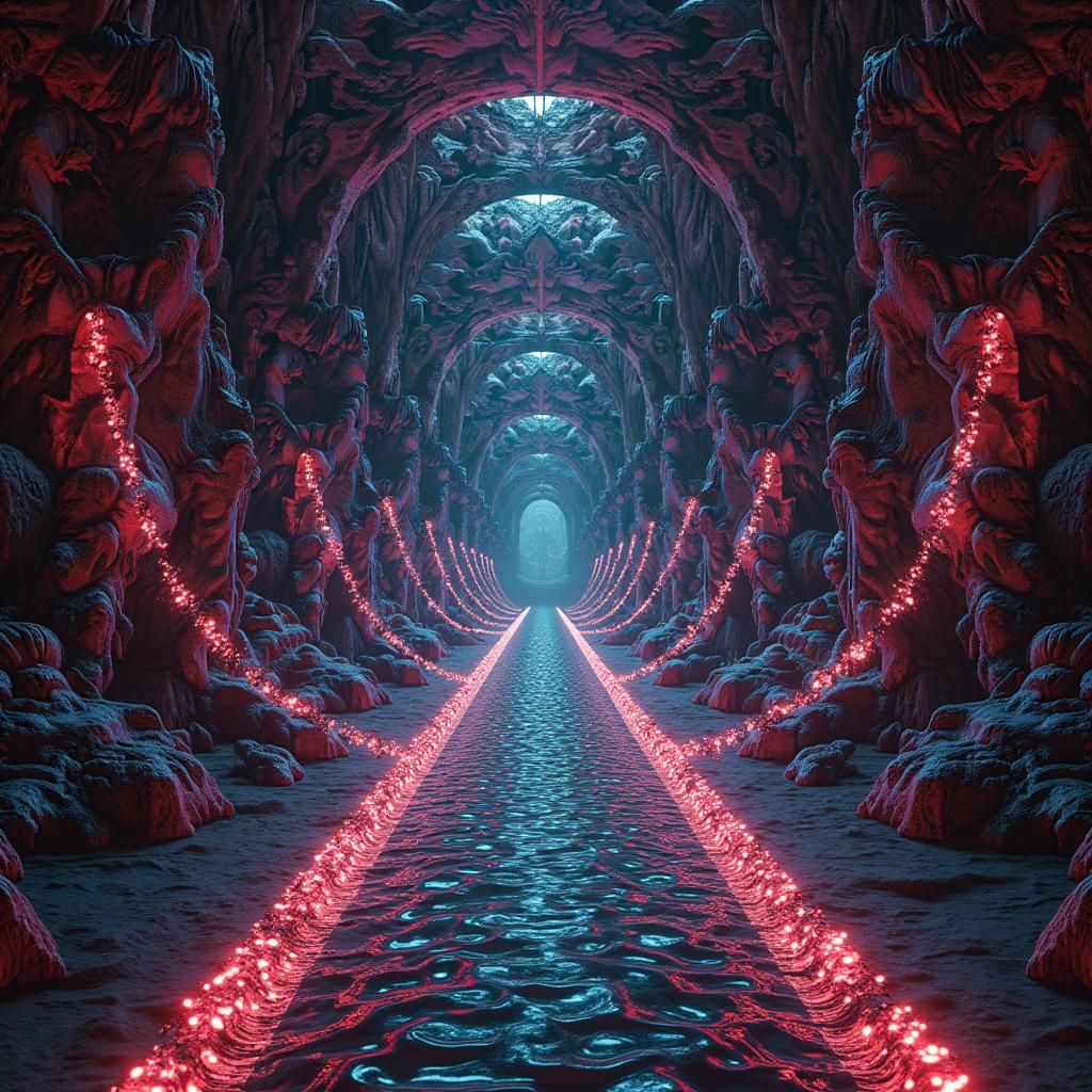 Surreal 80s Travel Documentary Still: Pop Art Screen Print