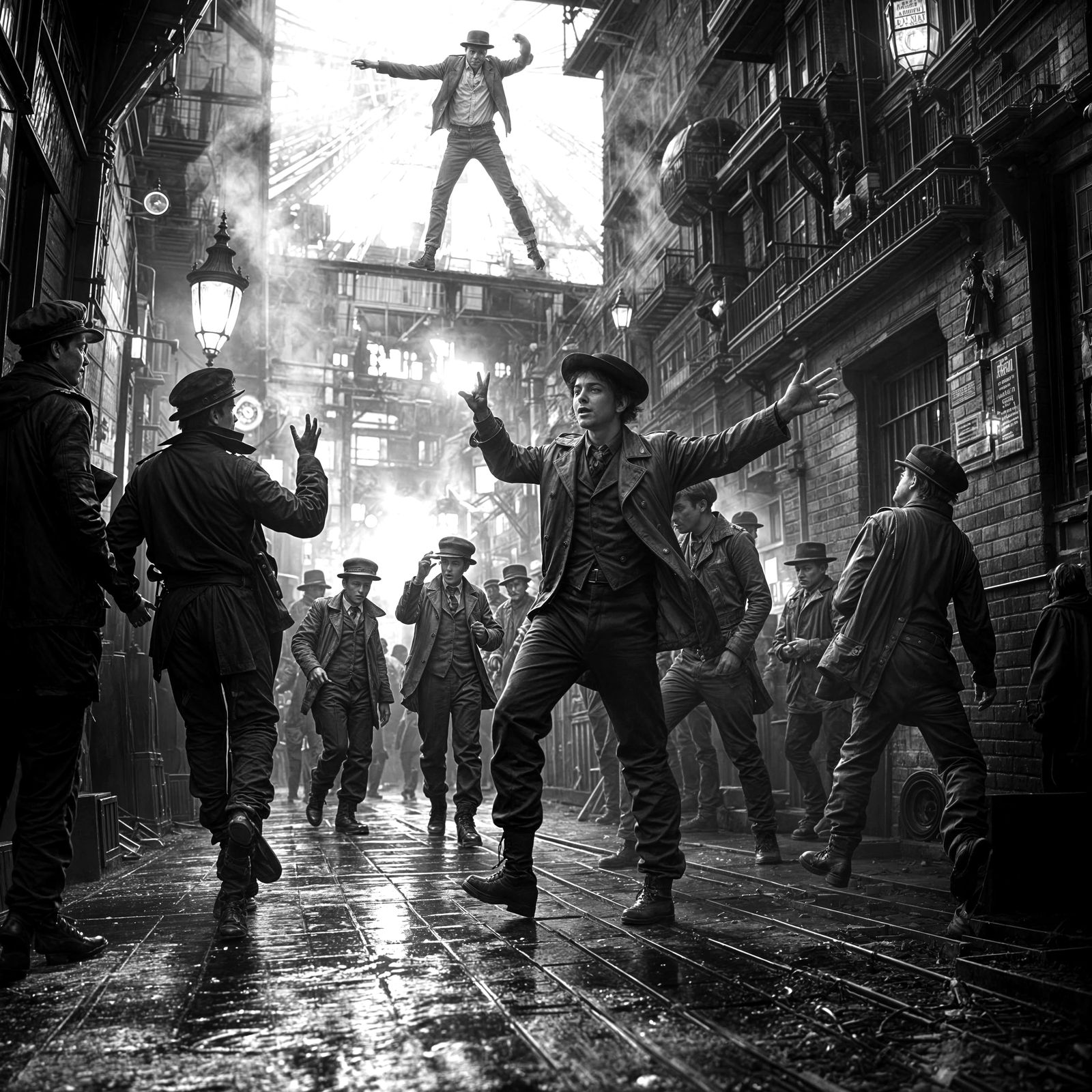 Victorian Urchins Dance to Billie Jean: A Steampunk Time Bli...