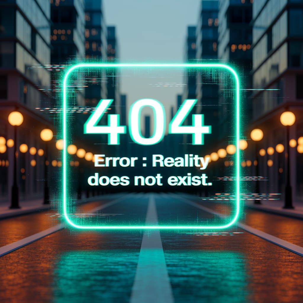 GLITCH IN THE MATRIX...