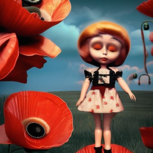 Vintage Poppy Playtime doll
