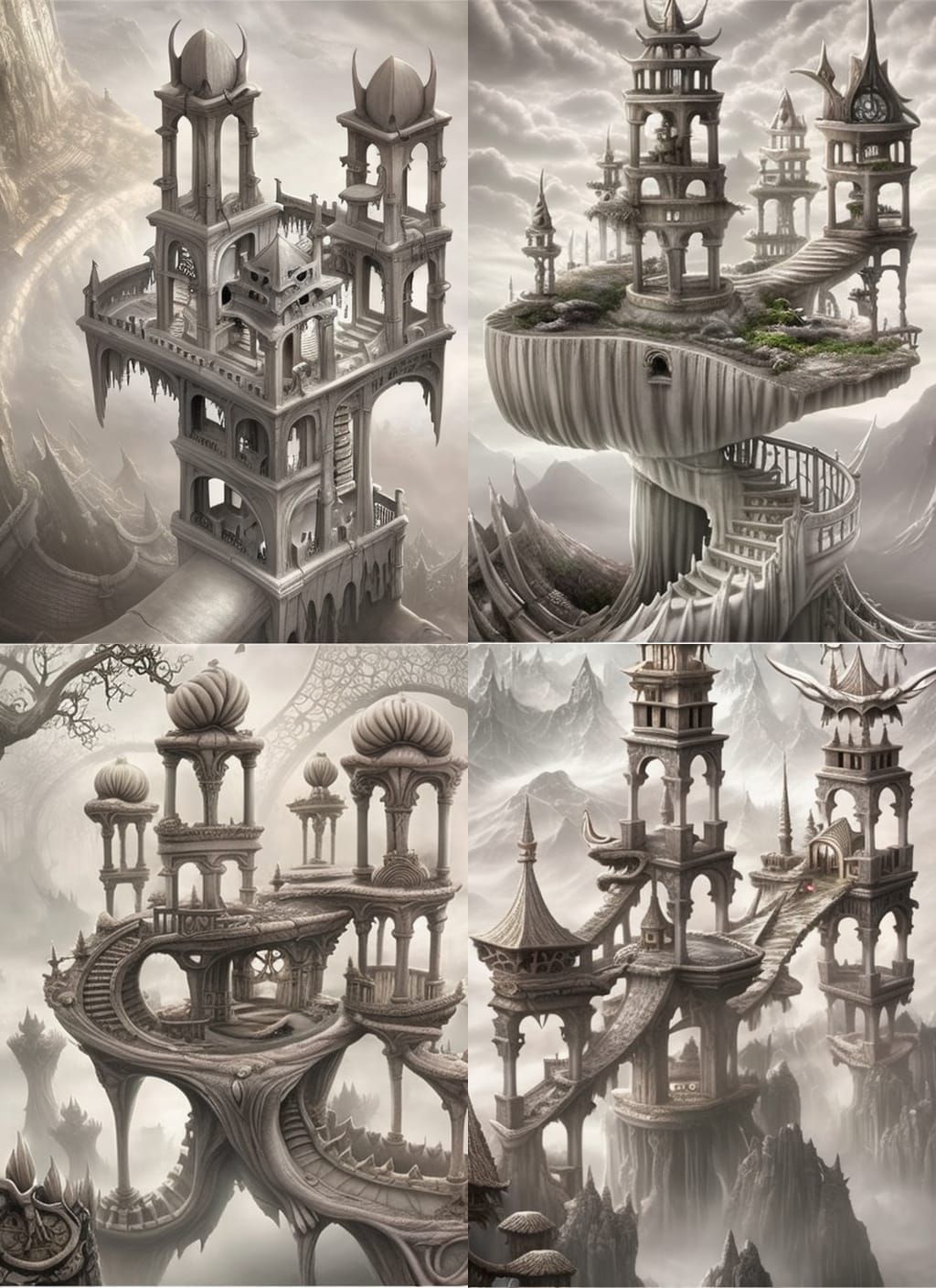 MC Escher Inspiration series