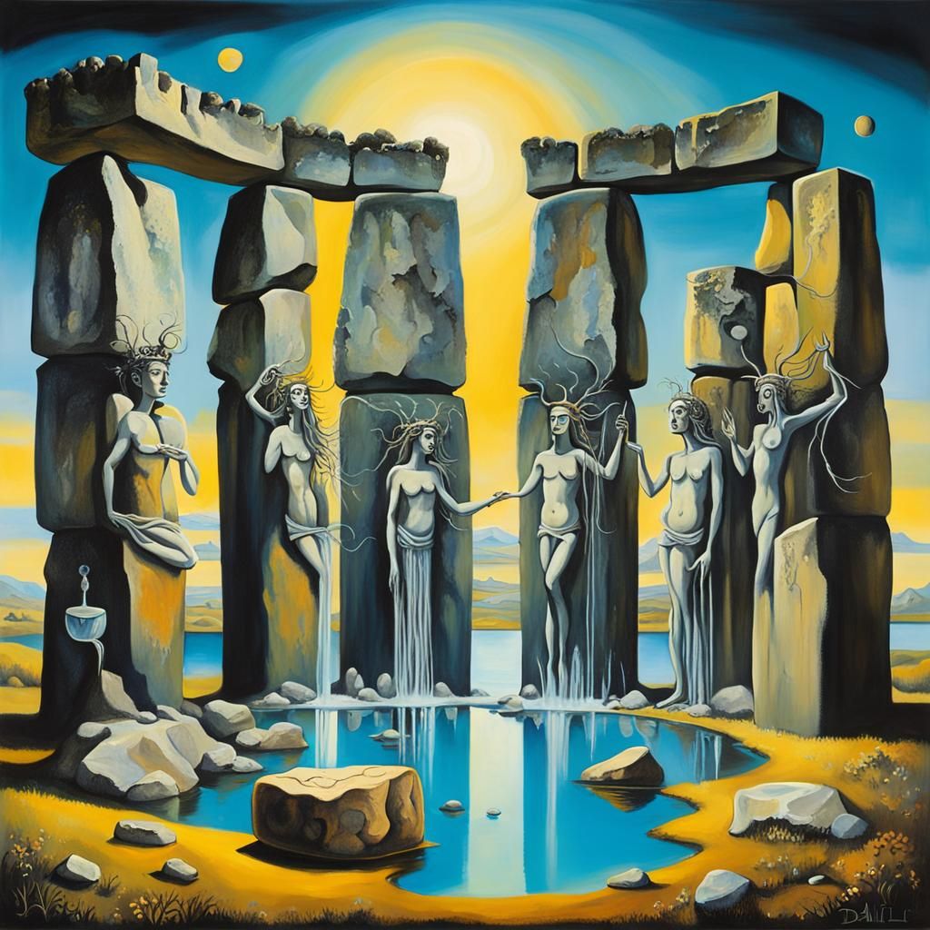 Fairies' Surreal Midsummer Party at Stonehenge