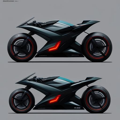 Futuristic Motorcycle Inspired by Alien Spacecraft in Comic ...