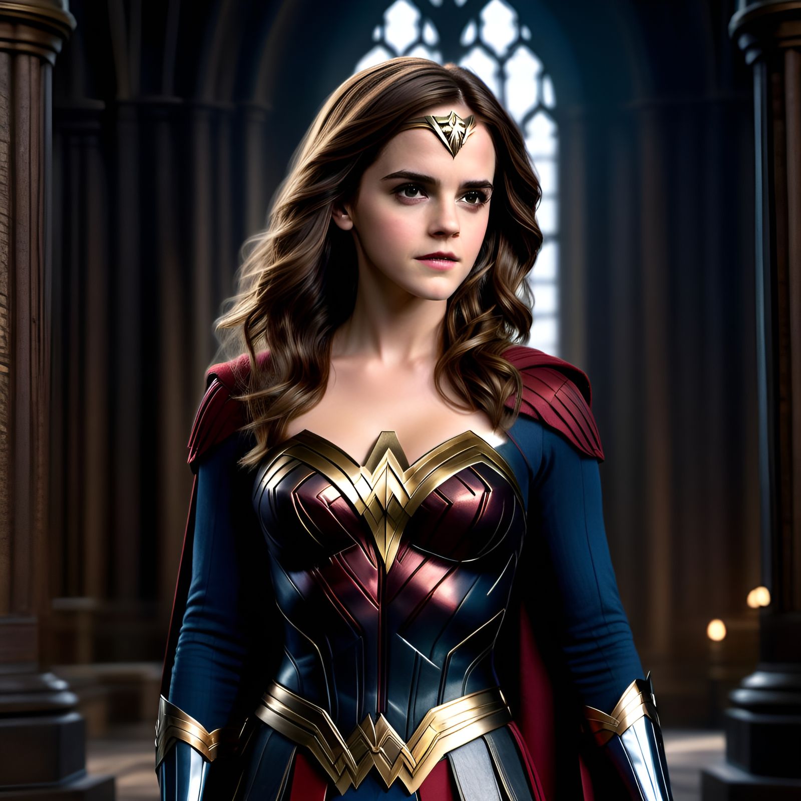 Hermione Granger as Wonder Woman