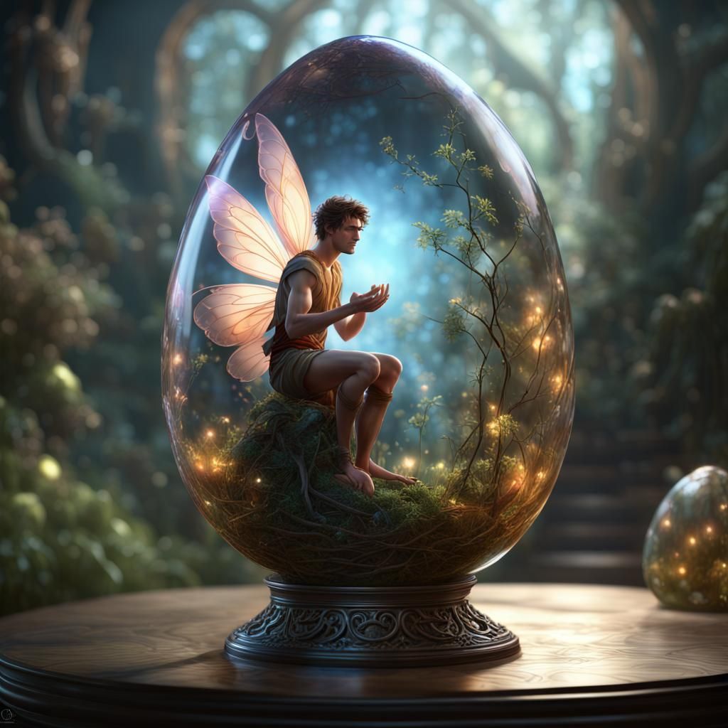 Fairy in an Egg 240402