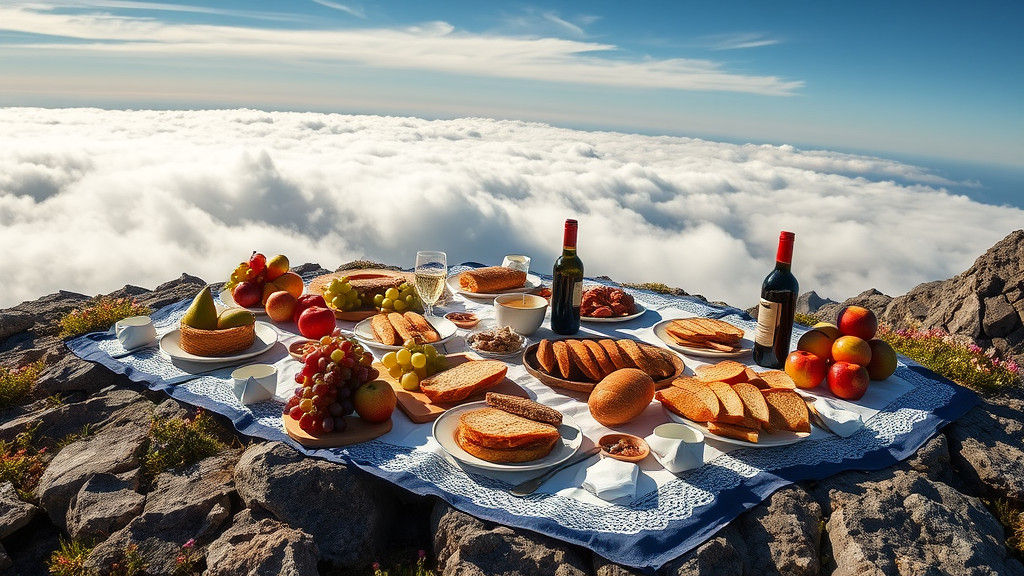 Majestic Picnic on Table Mountain, Cape Town
