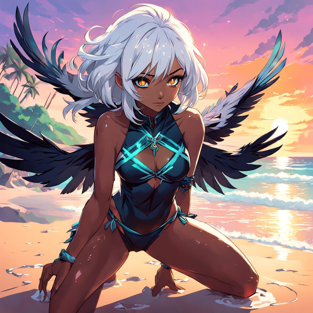 Mysterious Tropical Goddess