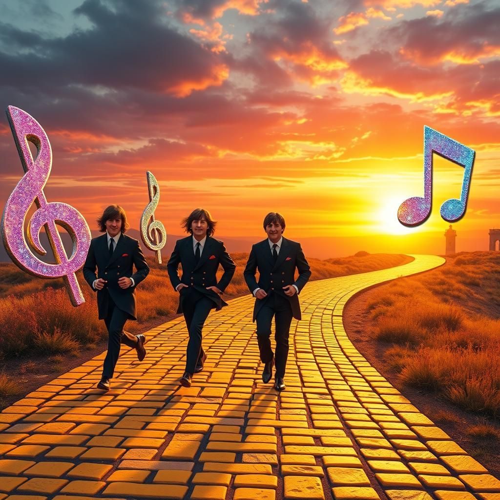 The Beatles on Yellow Brick Road