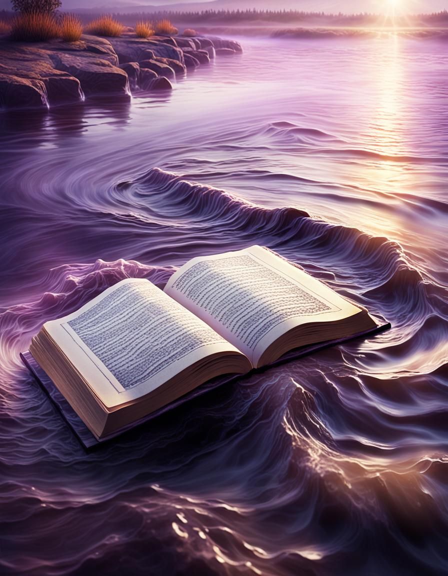 Surreal Sunrise in a Jewish Sacred Space