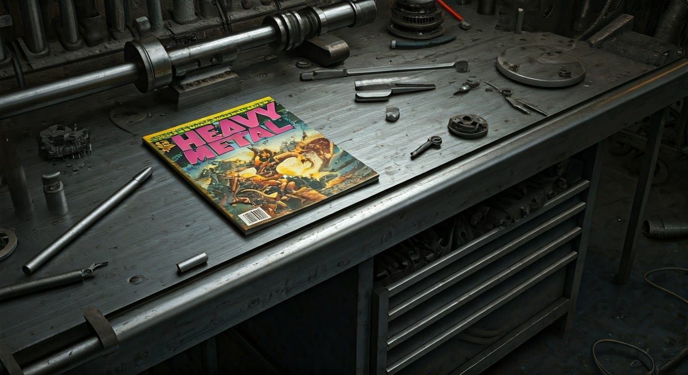 Surreal Metal Workshop in Impossible Geometry Style