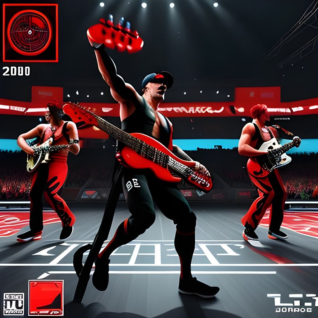 Red Hot Chili Peppers Californication: 2000s CGI Art