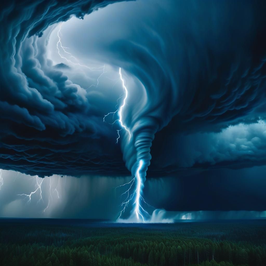 Blue Lightning Twister