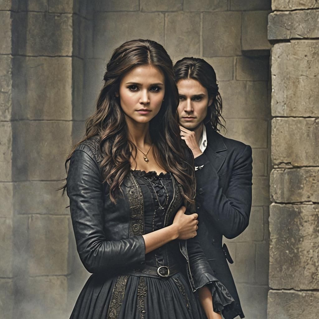 Nina Dobrev as Vampire Diaries Masterpiece