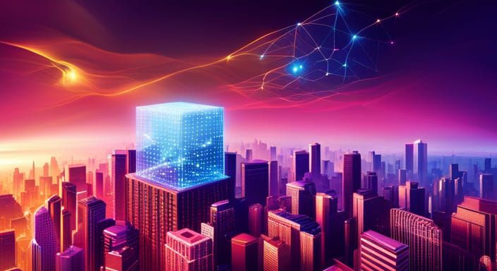 Futuristic Computer Network with Holographic Interface