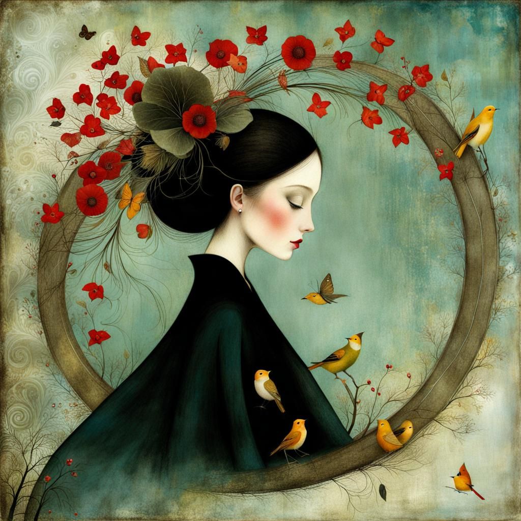 Whimsical Storybook Illustration