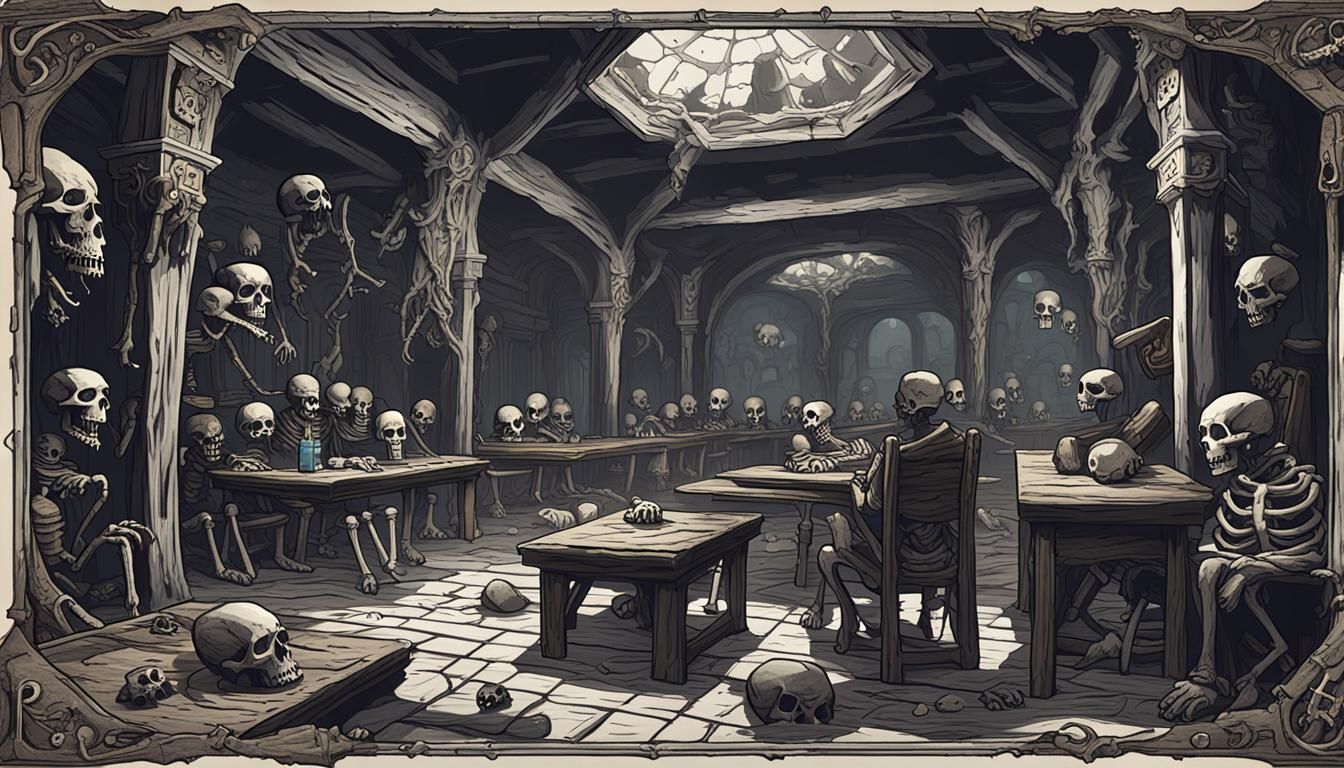 Dark Fantasy Challenge: Skeletons, Skulls, and Bones