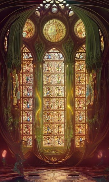 Stunning Stained Glass V14