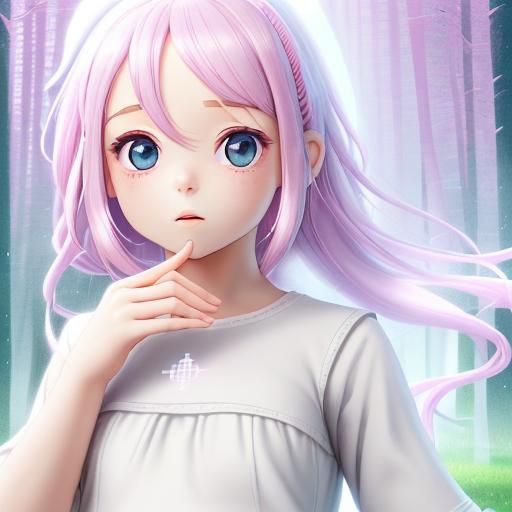 AI's Interpretation of Purity: A Simple Image