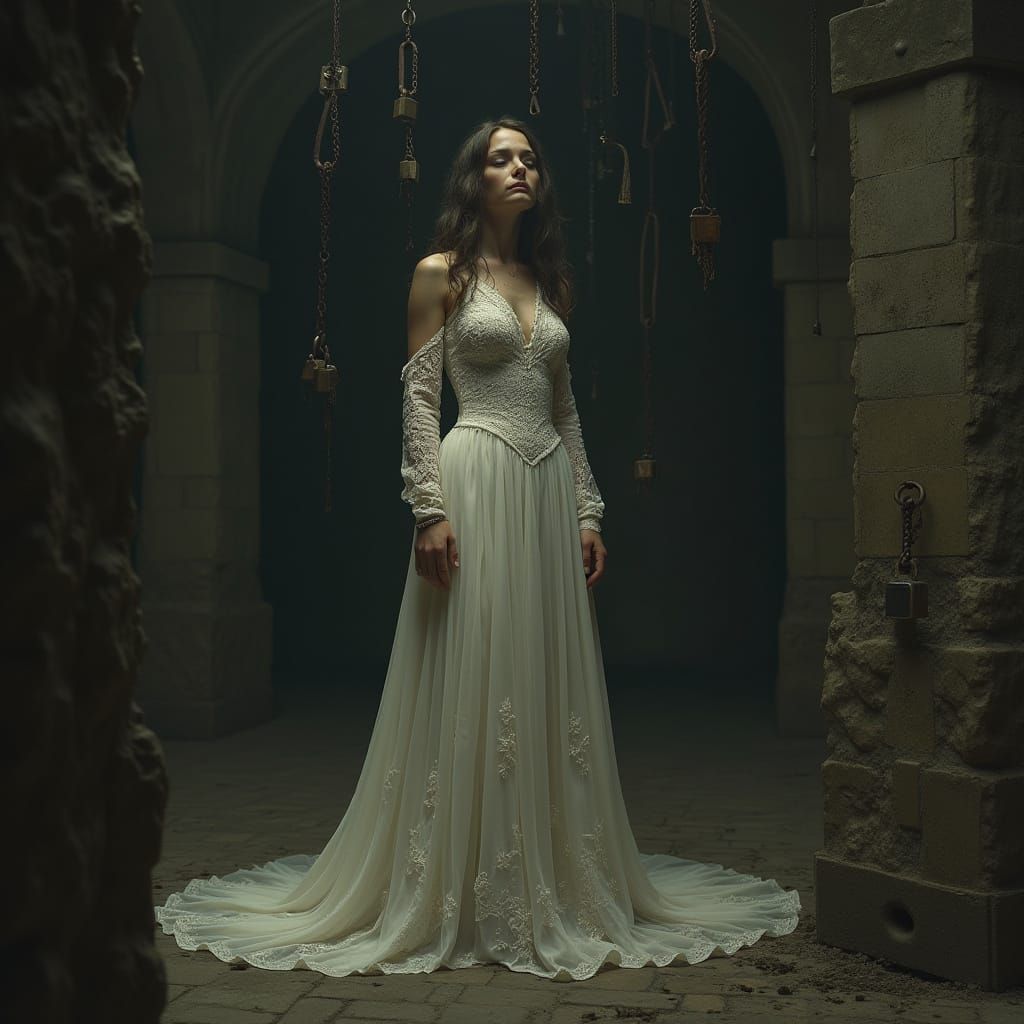 Trapped in a Haunting Renaissance Atmosphere