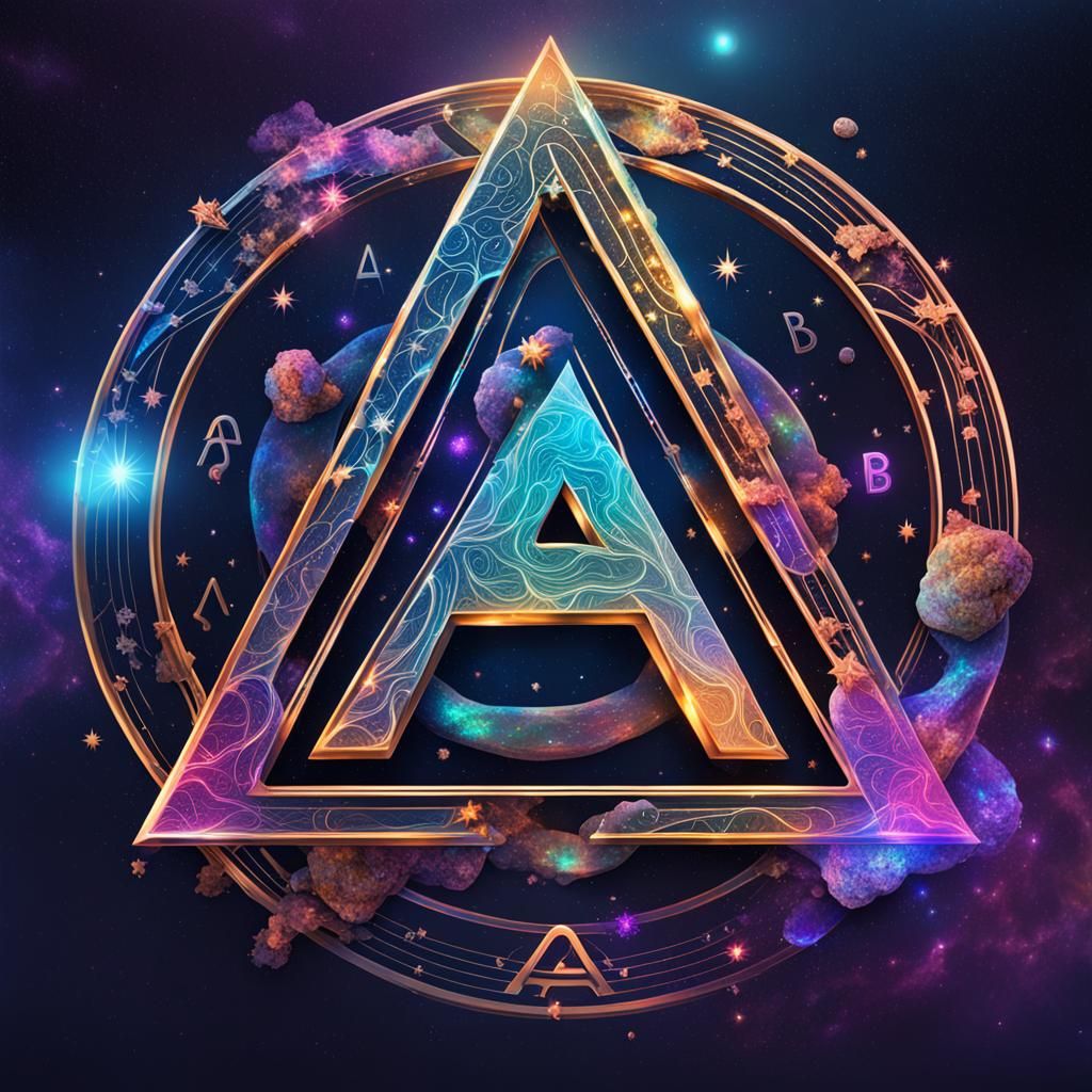 Astral Logo Concept: A and B Connection