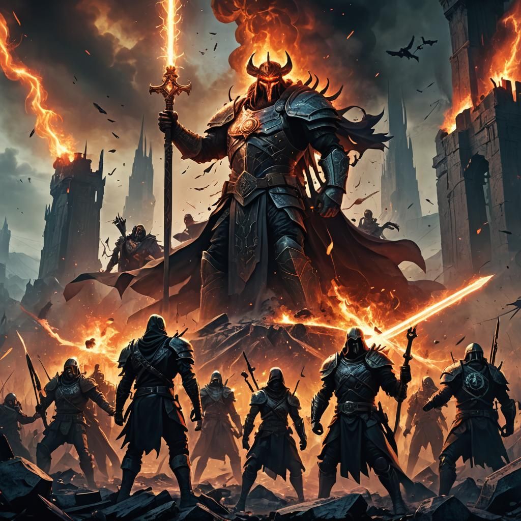 Heroes Victorious Over Dark Lord in Epic Battle