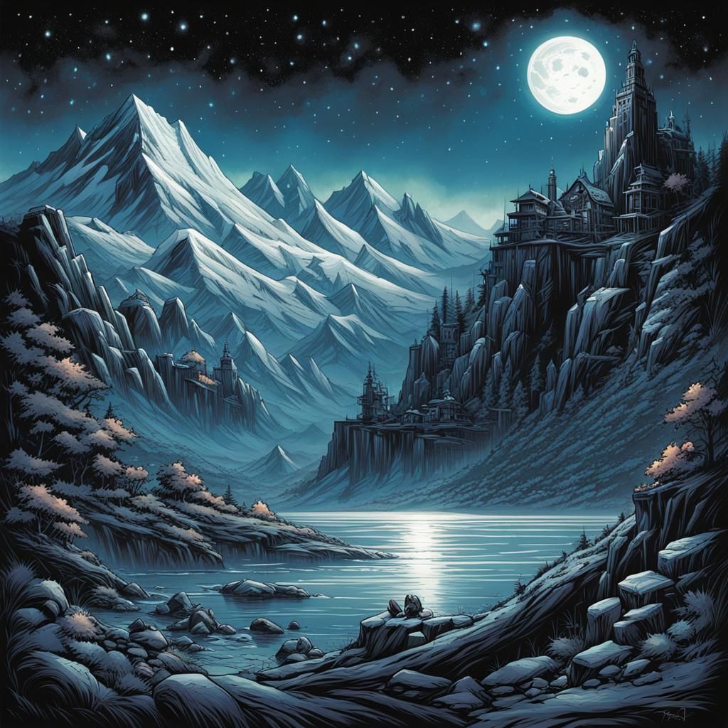 Twilight Comic Book Art by Brooks and Mumford