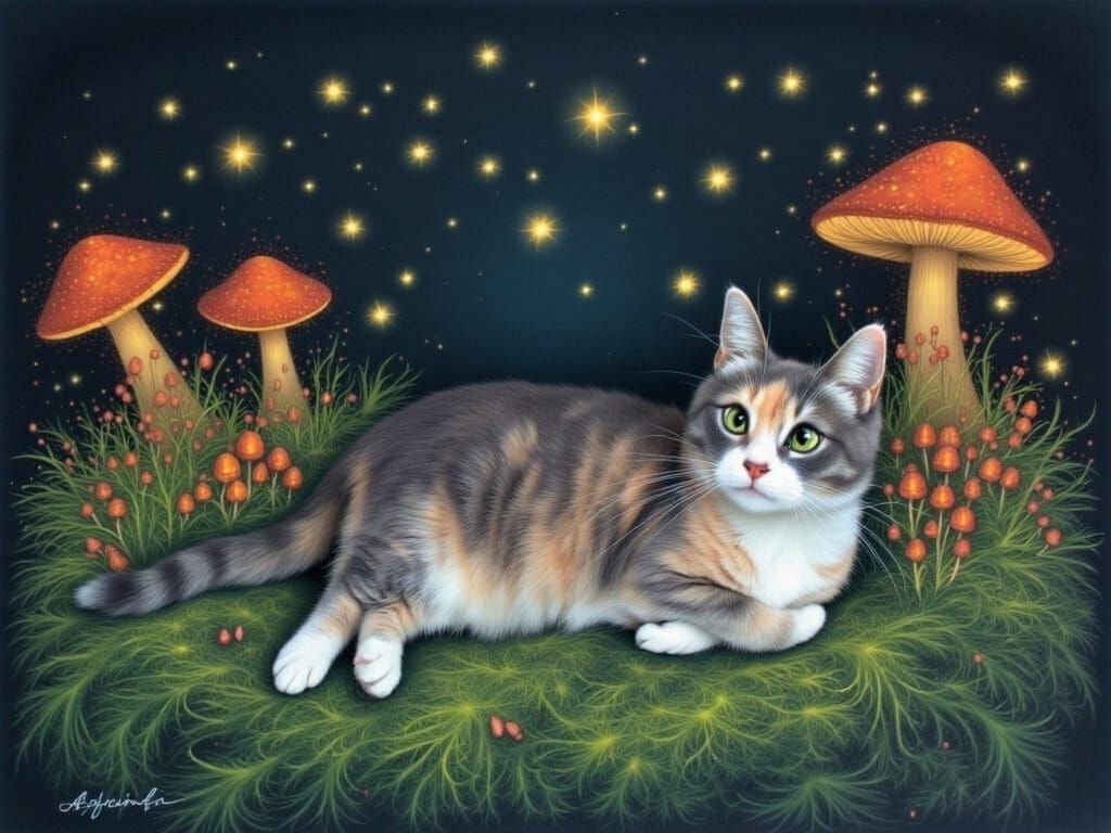 Gradient Animal Blends to White: AI Art