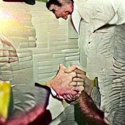 Fictional Meeting: Pablo Escobar and Ronald Reagan