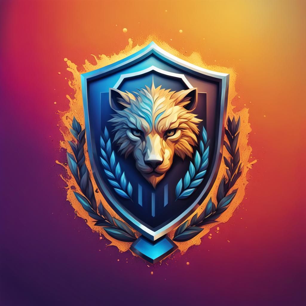 Security Agency Logo Featuring SDM in Splash Art