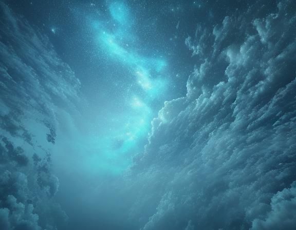 Ethereal Scene of Divine Beauty