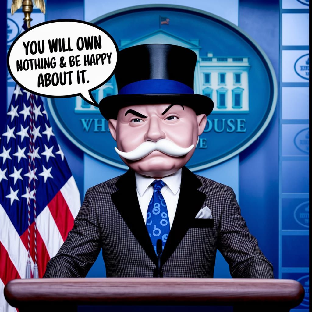 The Monopoly Man's Uplifting Message in Hyper-Realistic Deta...