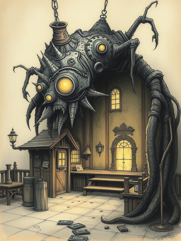 Macabre Malevolence: Shin Hanga Etching in Pastel