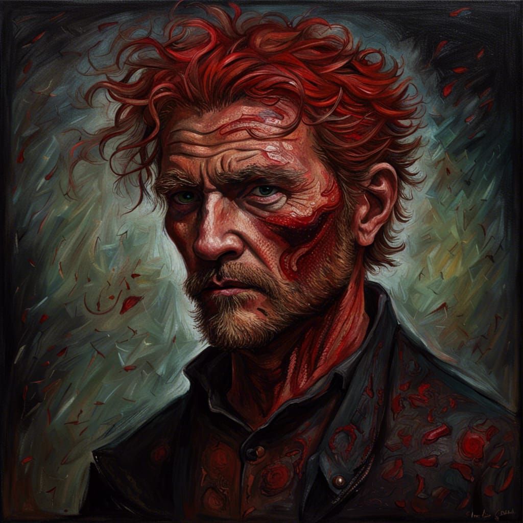 Lord Loss Portrait in Van Gogh Style