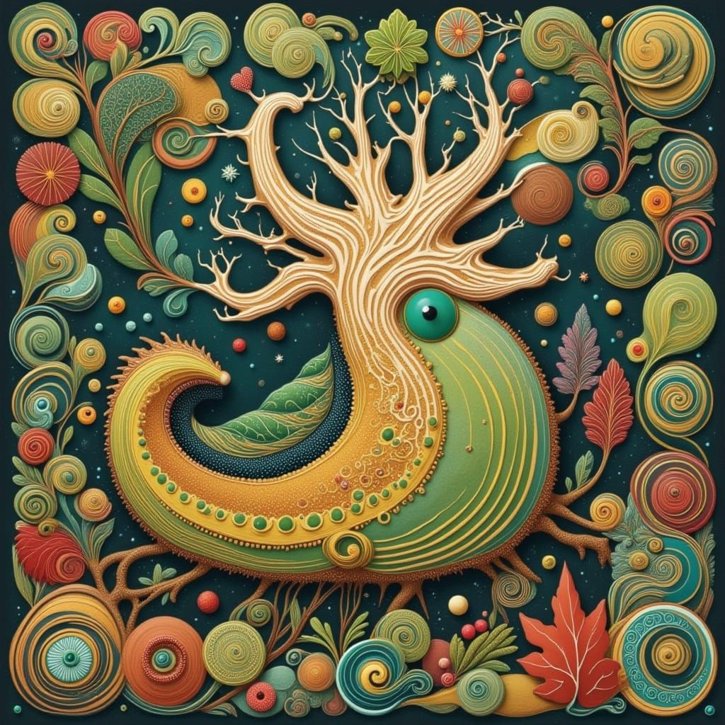 Festive Christmas Cookies in Digital Art Style