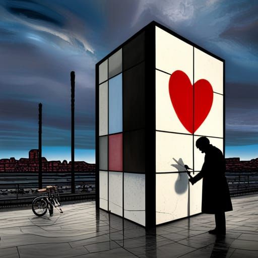 Romantic Surrealism: Graffiti Art in Polychromatic Colors