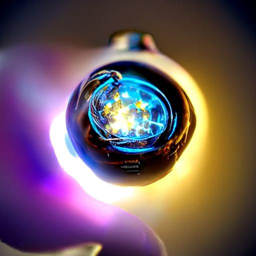 Galaxy in Lightbulb: Macro Photography in Unreal Engine