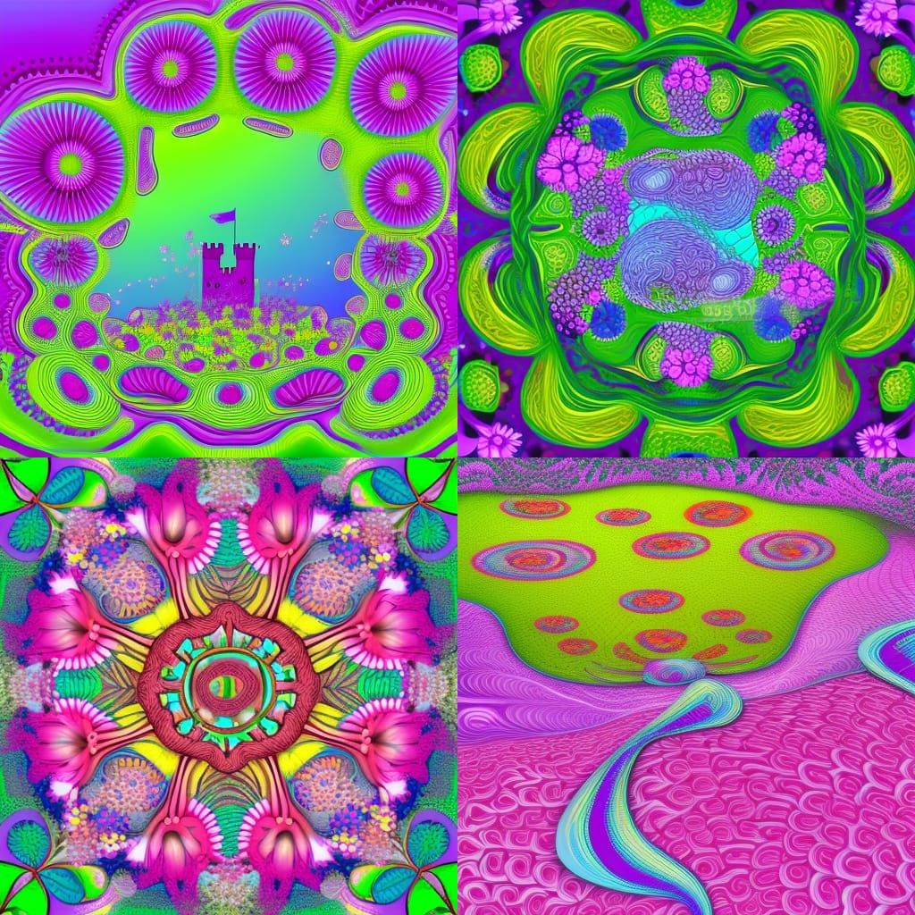 Whimsical Fairy Ring with Castle Tower