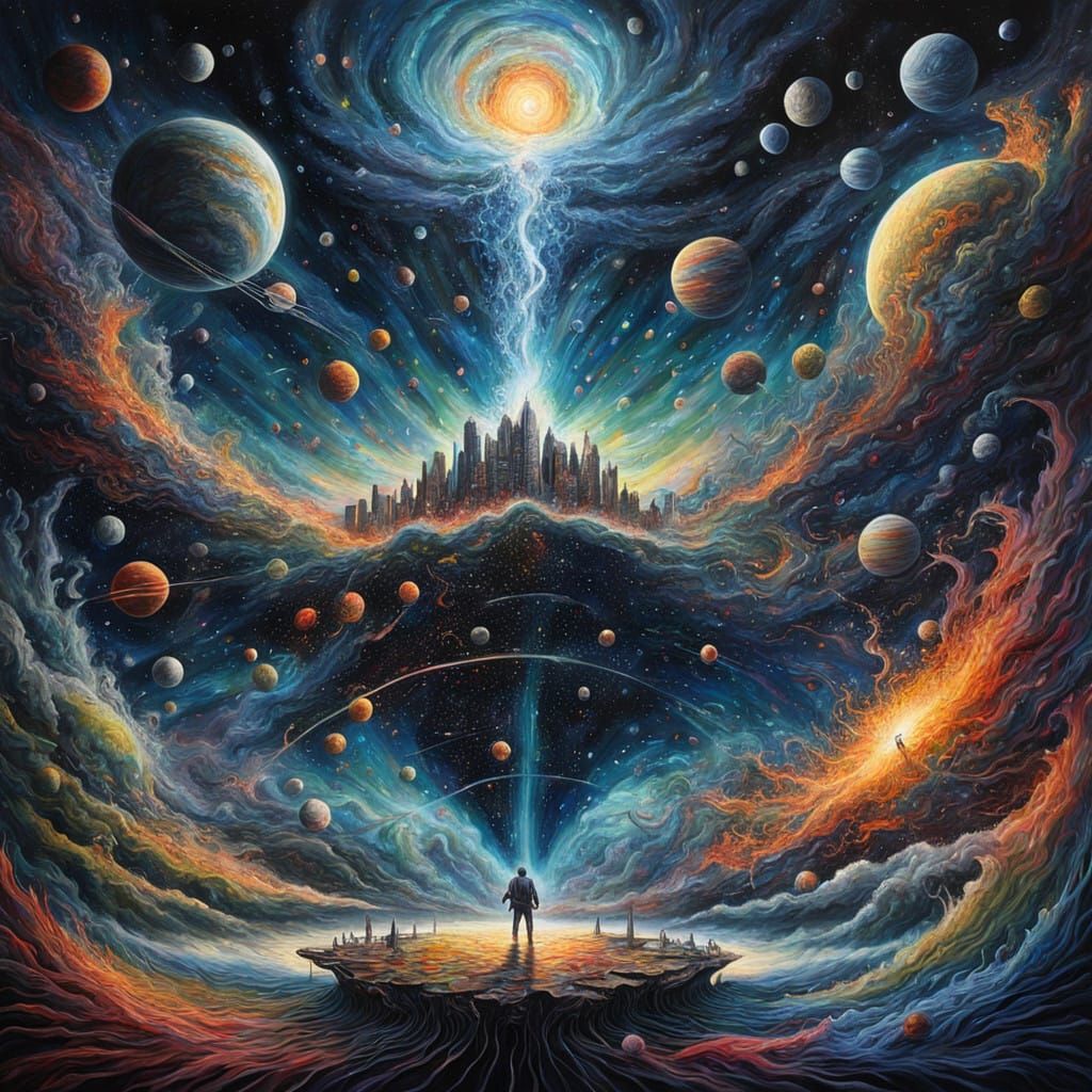 Vast Cosmic Vortex in Vibrant, Impressive Detail