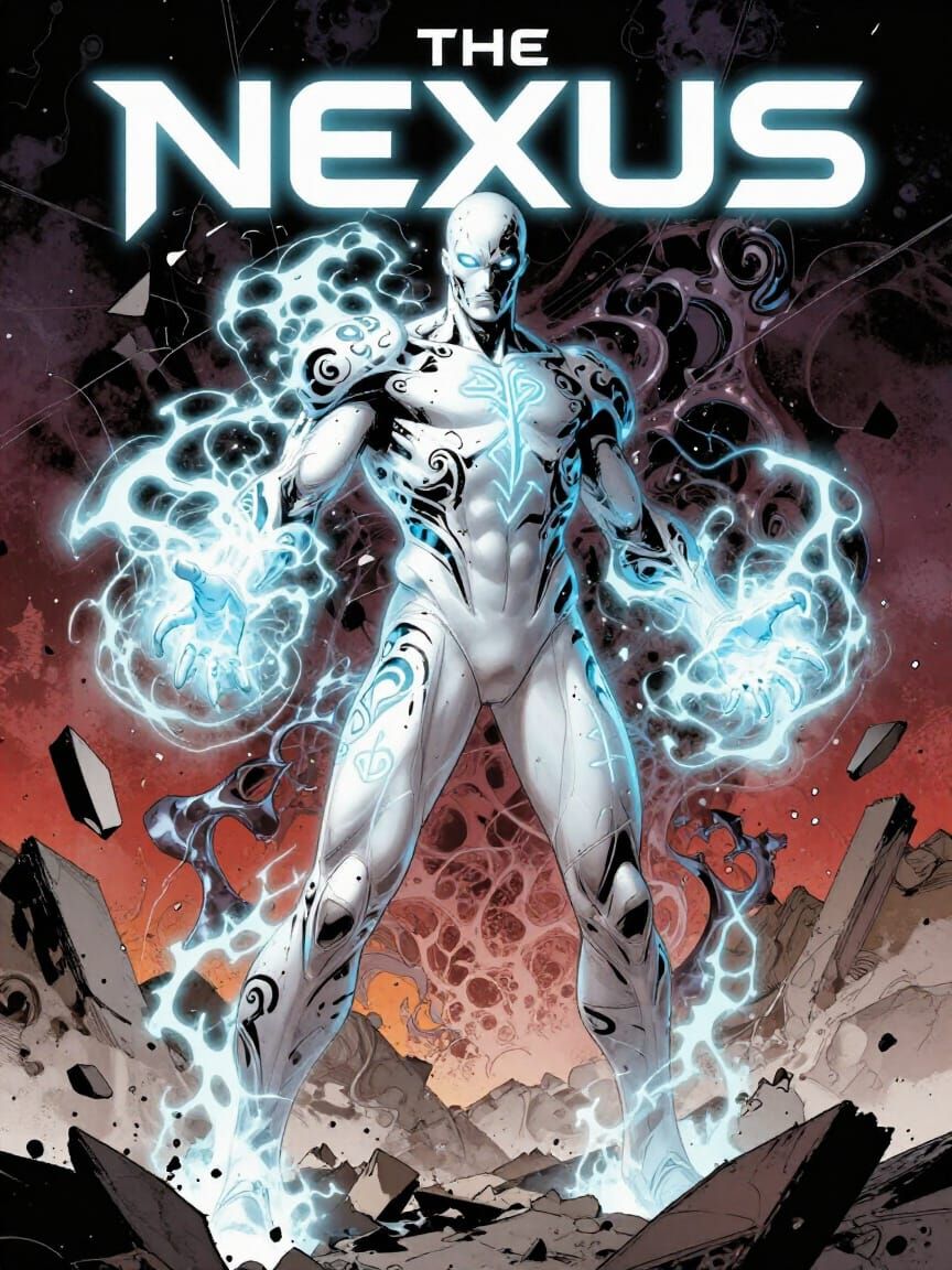 The Nexus Comic Cover Art in Shattered Reality