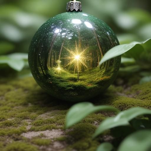Glowing Star Ornament Released in Lush Forest