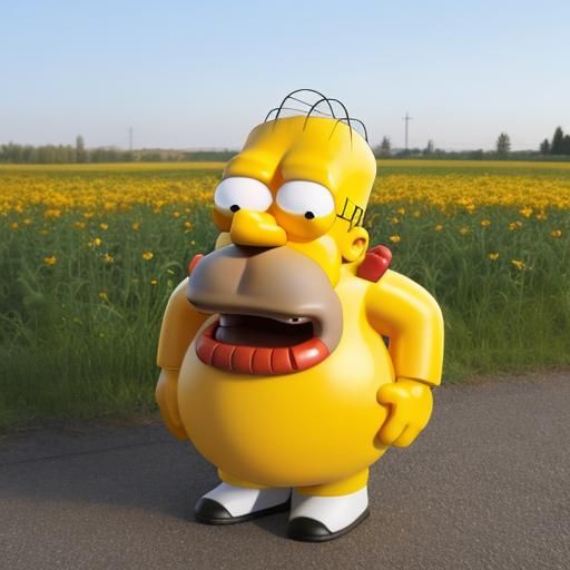 Homer Simpson bobblehead #1