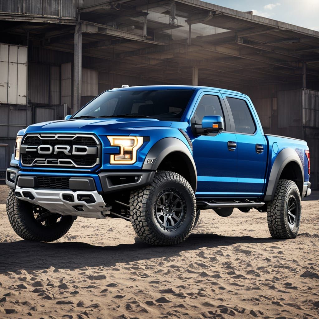 Sleek Off-Road Pickup in High-Tech Style