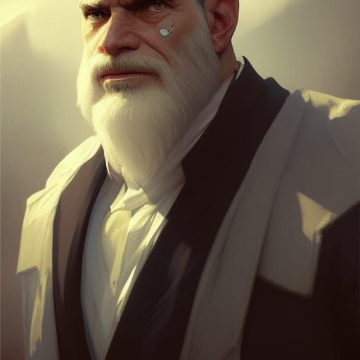 Detailed Portrait of a Megalomaniac Politician