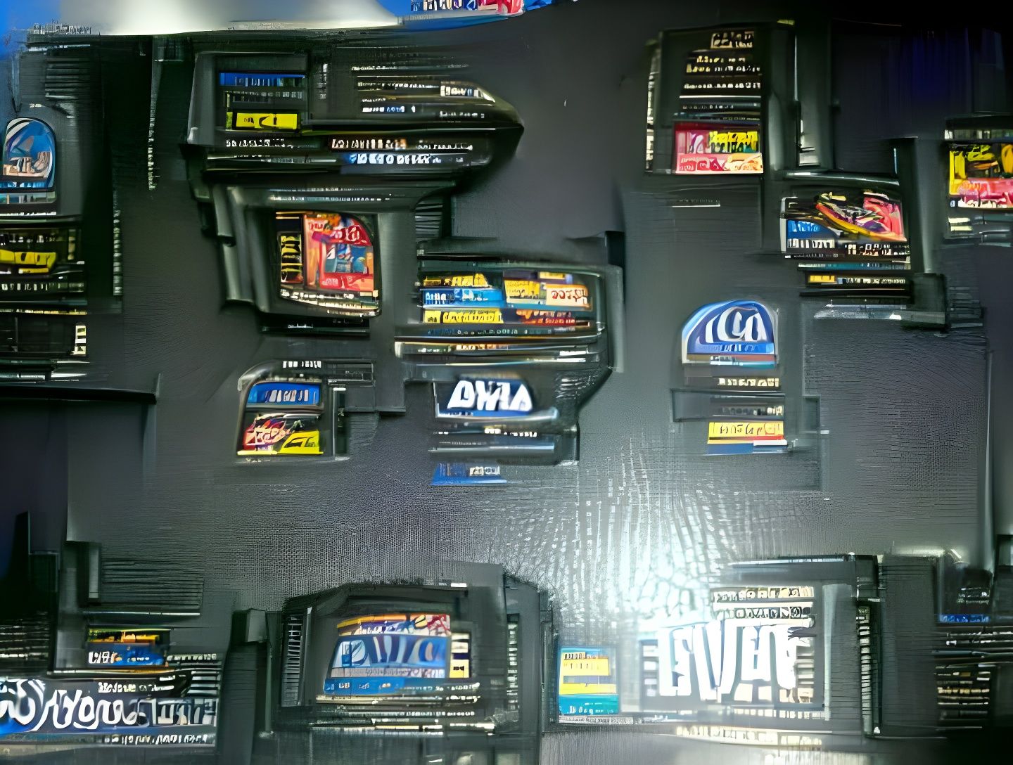 Rare Sega Mega Drive Game Cartridges