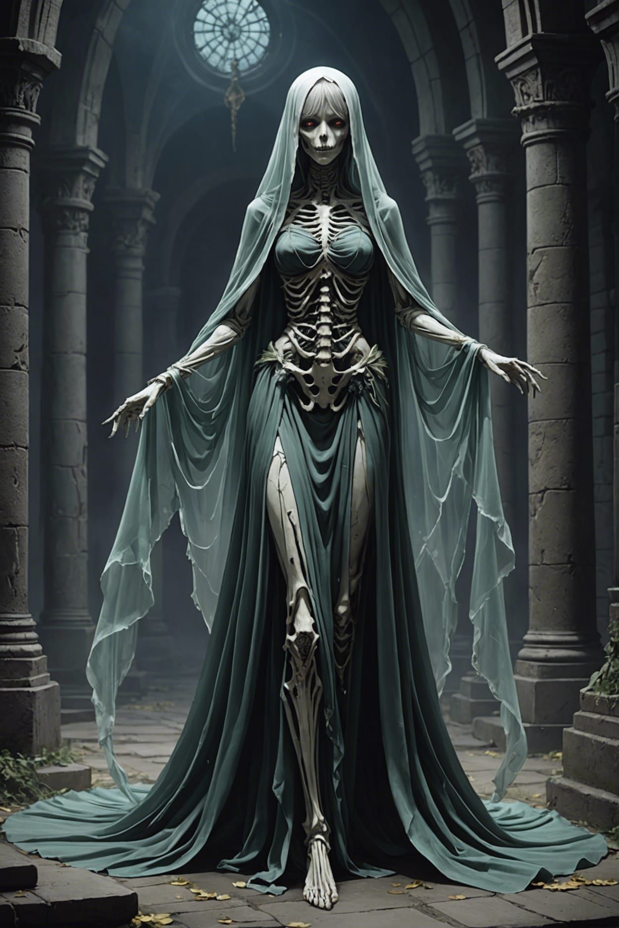 Softly the Dead Danced .  To Music only they could feel...