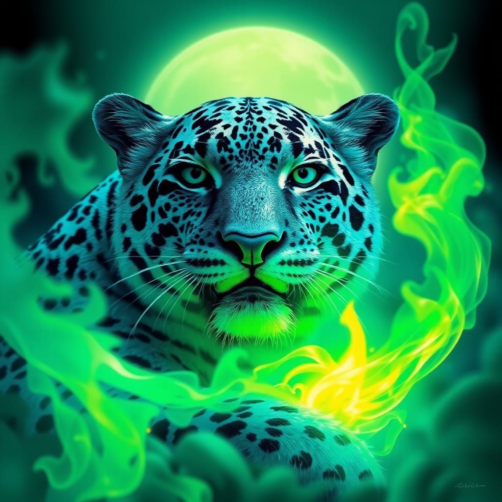 Blue Leopard King and the Cities of Light