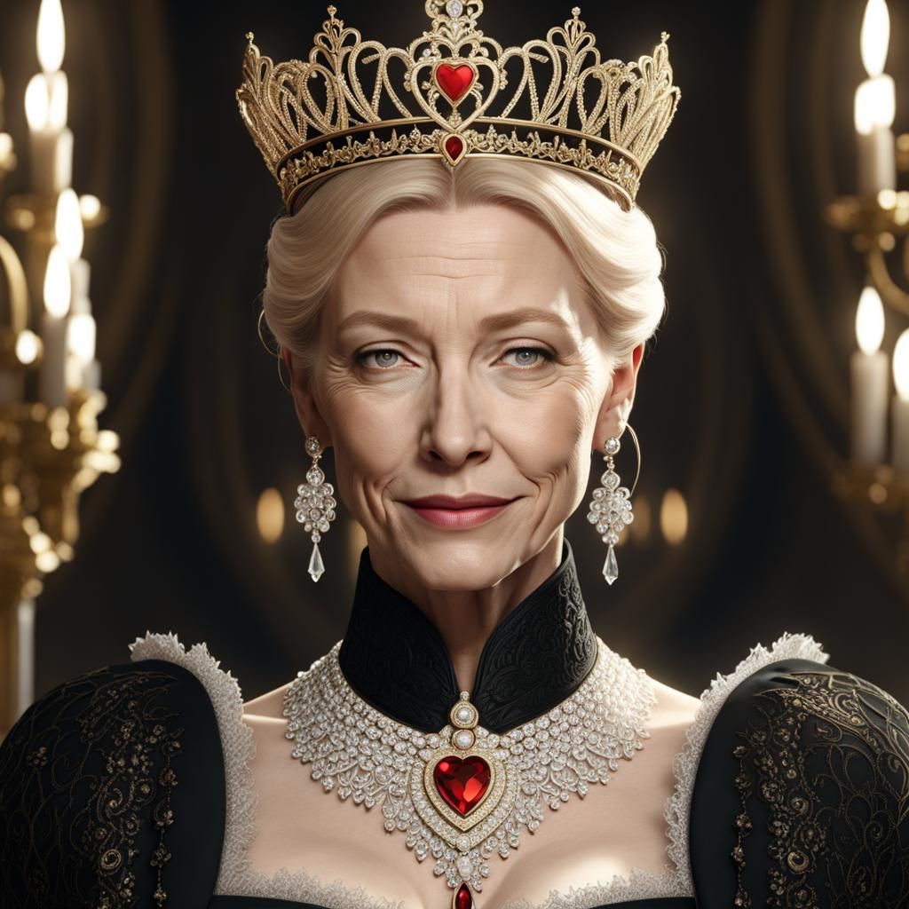 Cate Blanchett as Queen of Hearts