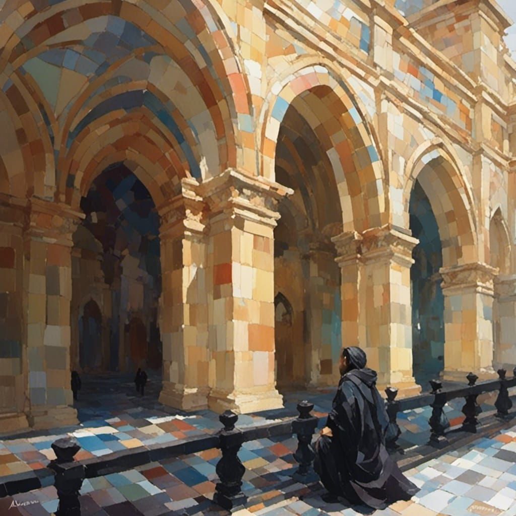 Rainbow Mosaic Transformation of Person