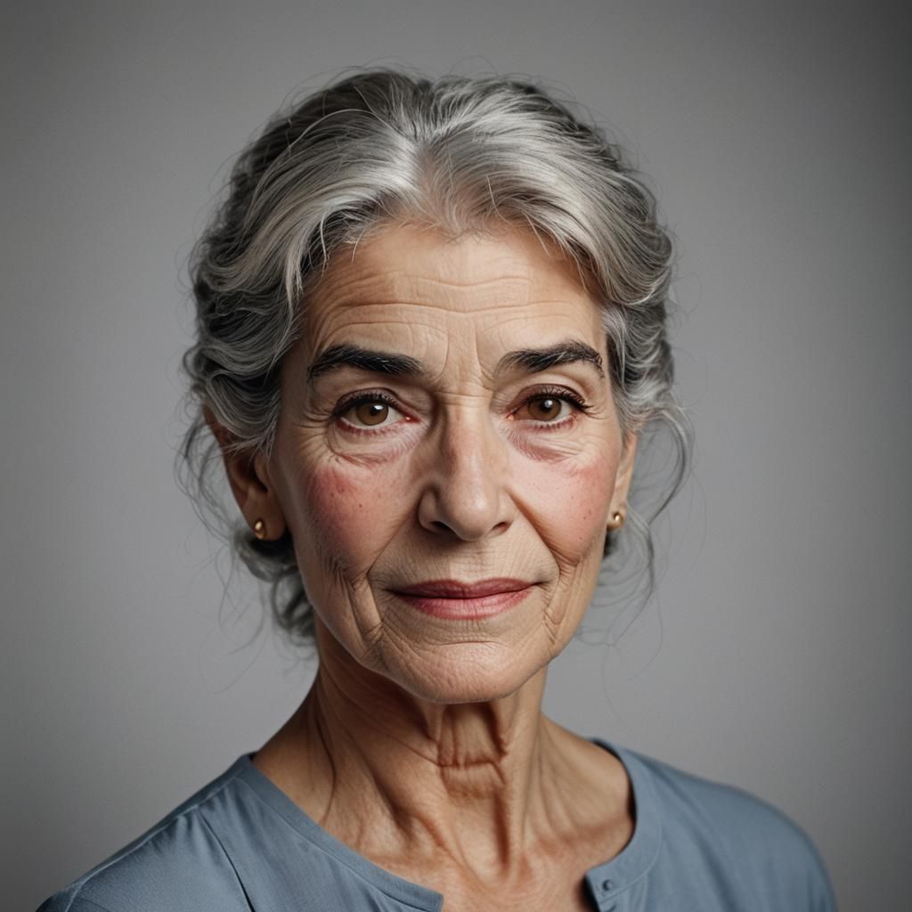 Maria from West Side Story Portrait in Schoeller Style